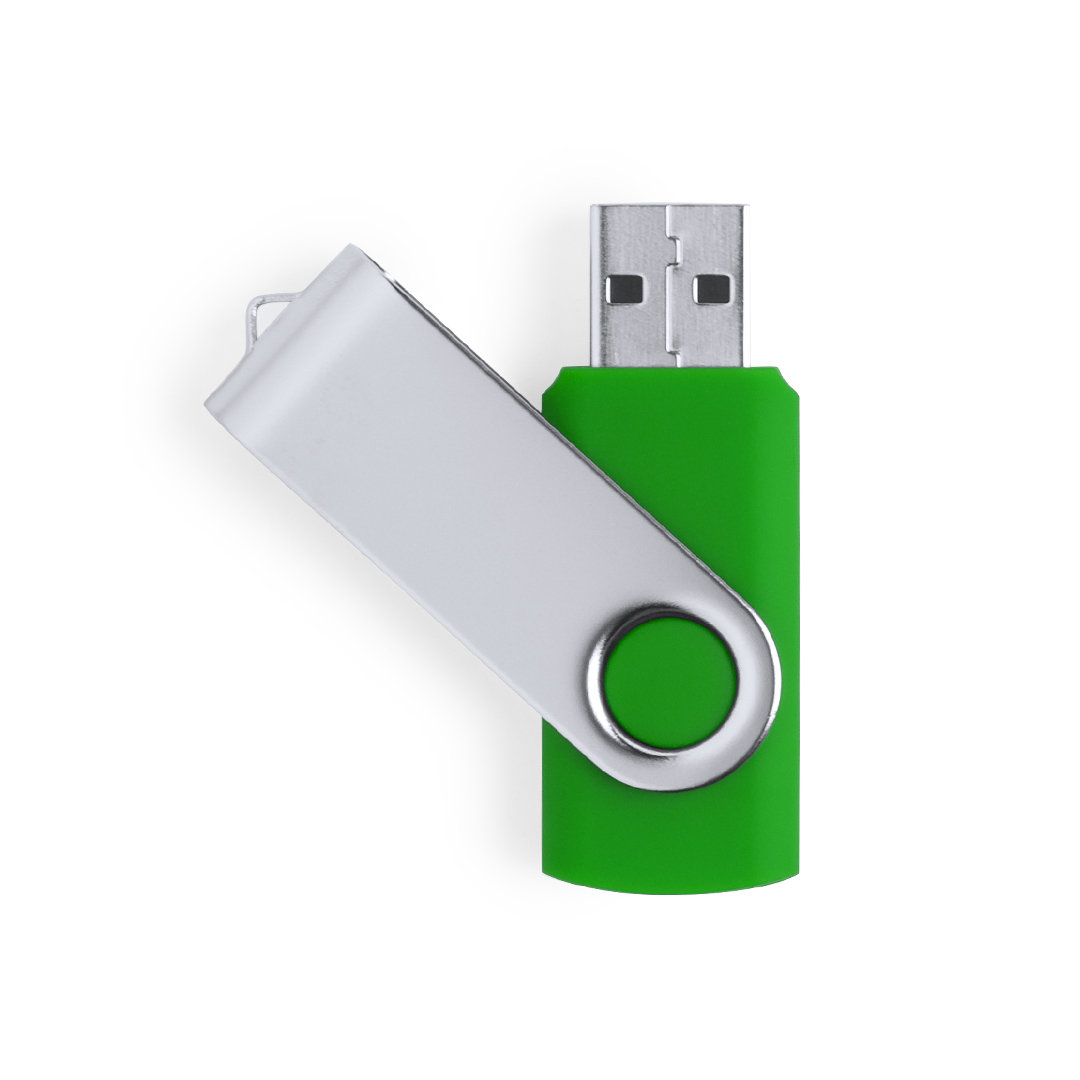 MEMORIA USB 32GB ***VERDE*** CON CAJA REF:6052