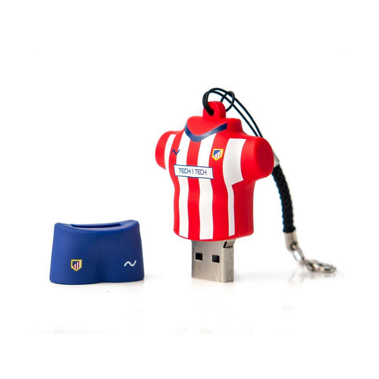 MEMORIA USB ATLETICO DE MADRID DE 16GB REF: TEC50236-16