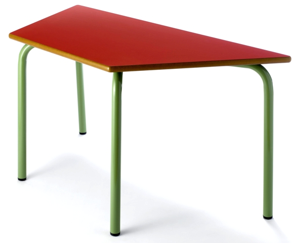 MESA TRAPEZOIDAL INFANTIL TAGAR 120X60X60 REF. 205