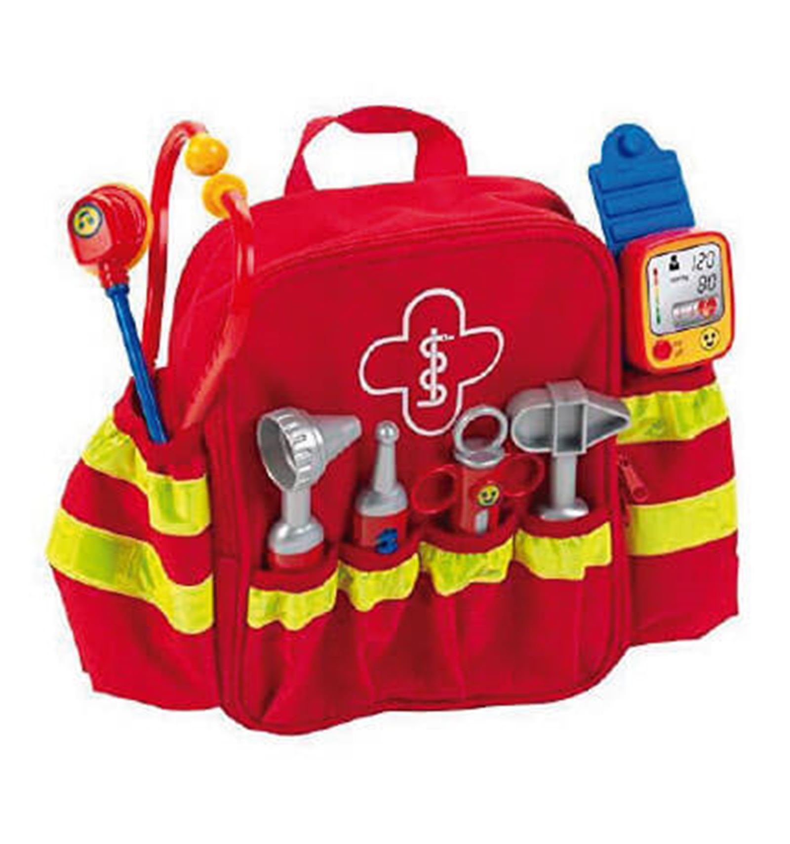 MOCHILA MEDICO RESCATE ROJA