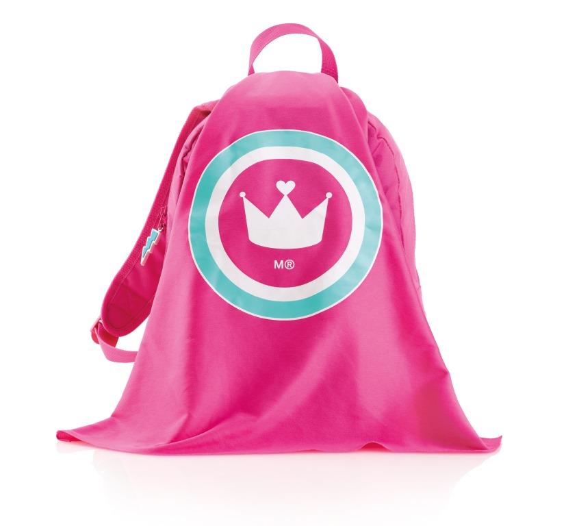 MOCHILA PEQUEÑA CON CAPA SUPERKID PIN RF: MR 16724