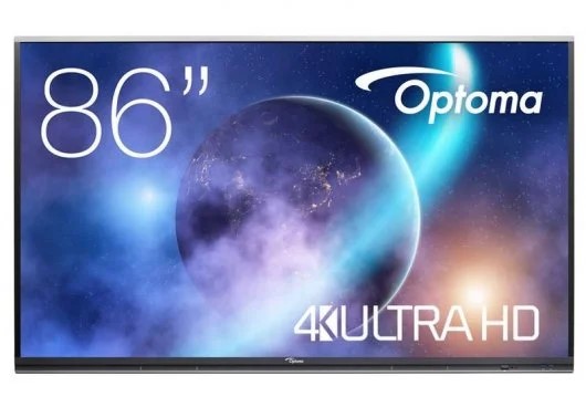 MONITOR INTERACTIVO 86" OPTOMA SERIE 3 + WIFI REF: 6228091 + 6228088  3752K ANDROID 11 / 4GB / 32GB / 4K ULTRAHD  + SOPORTE PARED