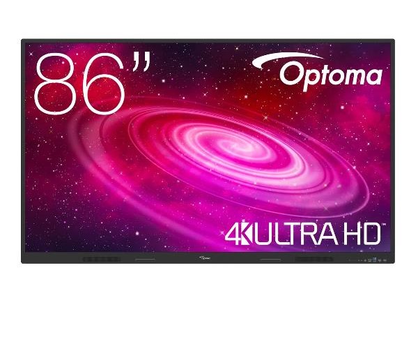 MONITOR INTERACTIVO CREATIVE TOUCH DE 86" OPTOMA 4K ULTRA HD / SISTEMA OPERATIVO ANDROID / PARA ESCUELAS MODERNAS