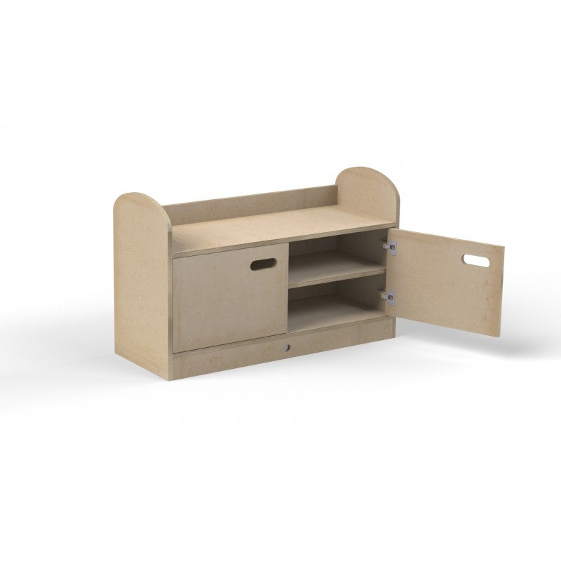 MUEBLE BAJO ARMARIO ESTANTERIA MDF HAYA 104X40X65CM