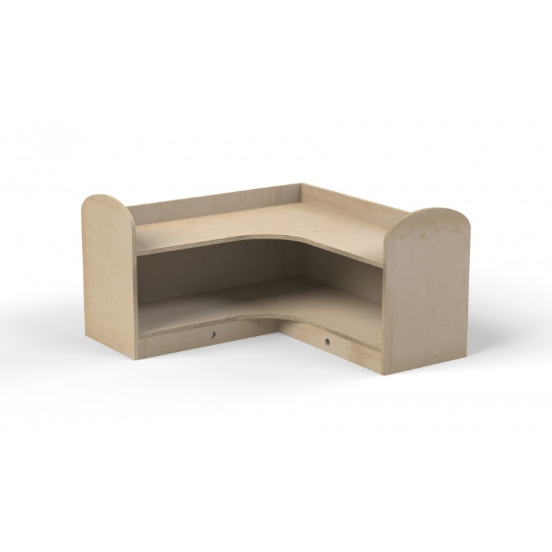 MUEBLE BAJO PEANA MDF HAYA 150X40X65CM