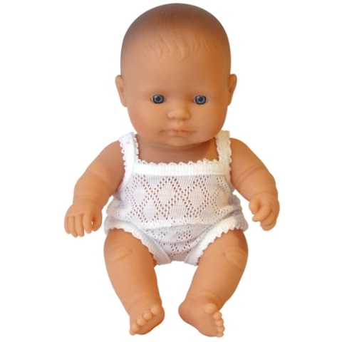 MUÑECO 21CM EUROPEO NIÑA MINILAND REF. 31142