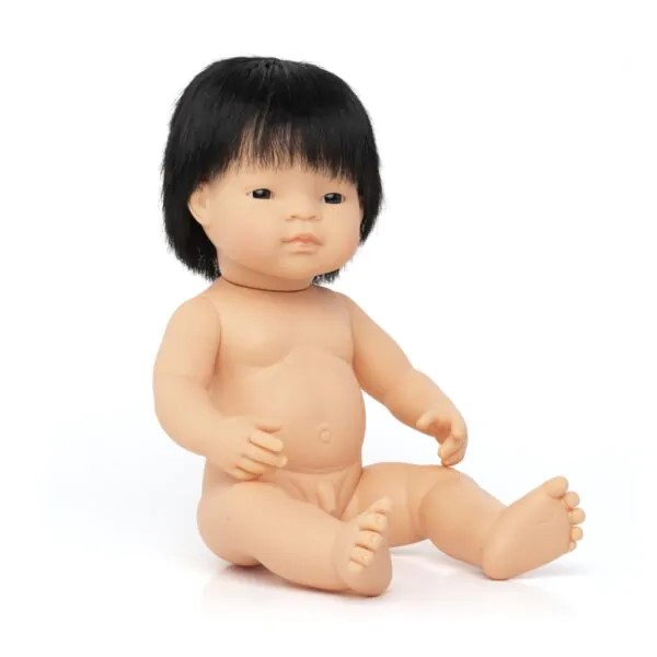 MUÑECO ***32CM*** ASIATICO NIÑO  MINILAND REF. 31055
