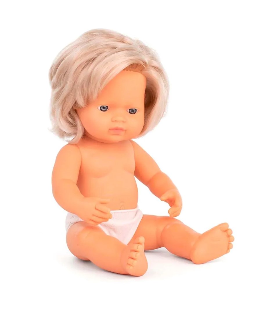 MUÑECO ***32CM*** EUROPEO NIÑA  MINILAND REF. 31052