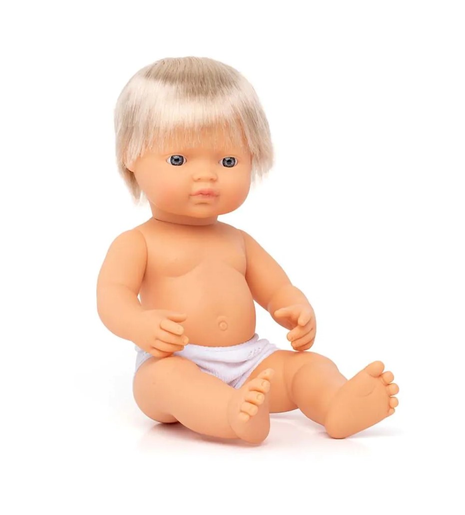MUÑECO ***32CM*** EUROPEO NIÑO  MINILAND REF. 31051