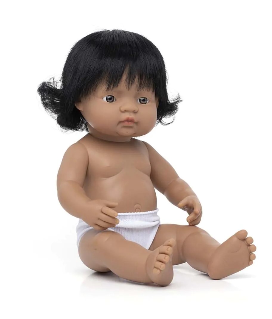 MUÑECO ***32CM*** LATINOAMERICANO NIÑA  MINILAND REF. 31058