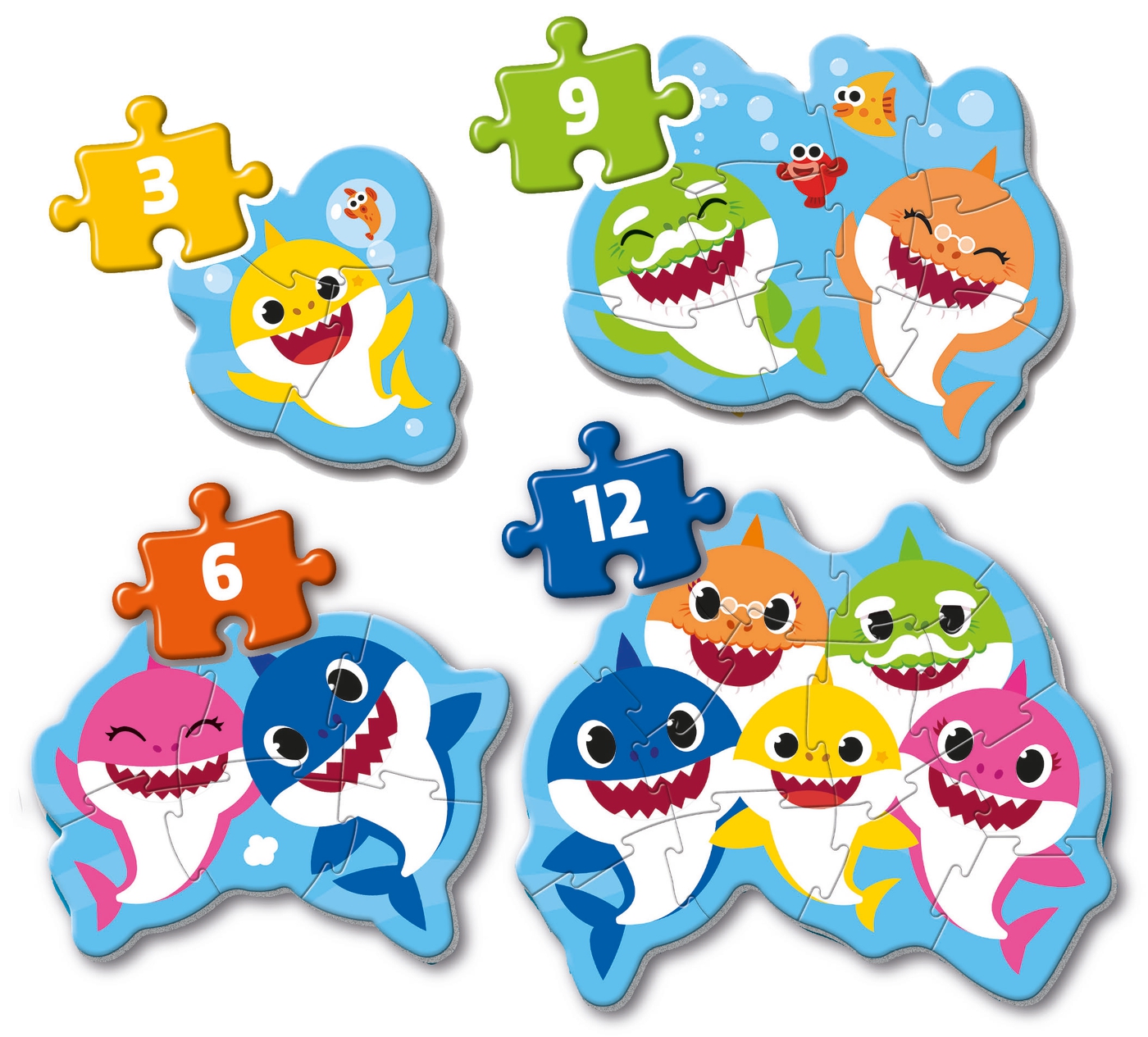 MY FIRST PUZZLES BABY SHARK REF. 20828