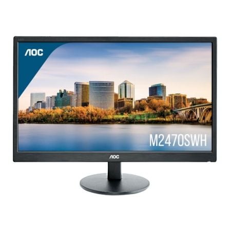 Monitor AOC M2470SWH 23.6"/ Full HD/ Multimedia/ Negro