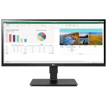 Monitor Profesional Ultrapanorámico LG 29BN650-B 29"/ WFHD/ Multimedia/ Negro