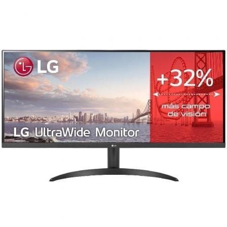 Monitor Profesional Ultrapanorámico LG 34WP500-B V2 34"/ WFHD/ Negro