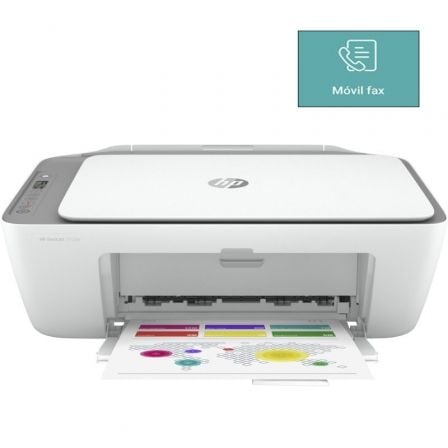 Multifunción HP Deskjet 2720e WiFi/ Fax Móvil/ Blanca