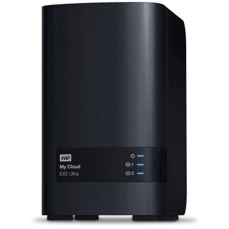 NAS Western Digital My Cloud EX2 Ultra/ 2 Bahías 3.5"/ 1GB DDR3/ Formato Torre