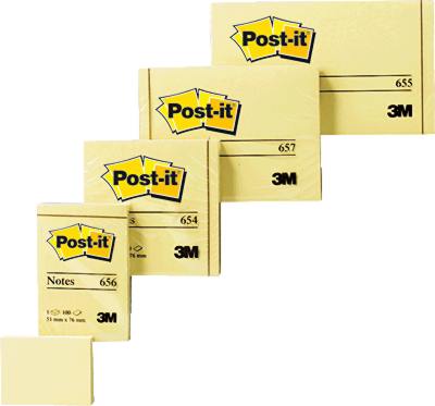 NOTAS ADHESIVAS POST-IT 38X51MM 653E/12