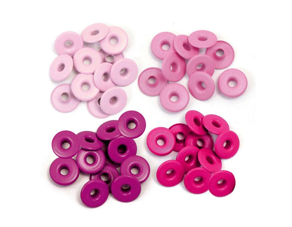 OJALES ALUMINO TONOS COLORES ROSAS SET DE 40 OJALES