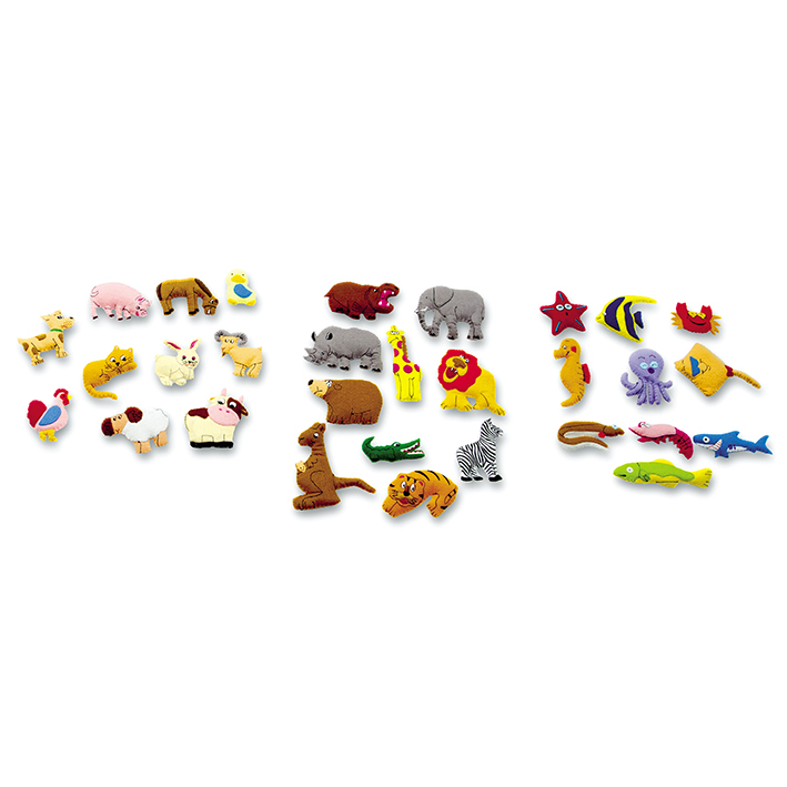 PACK ANIMALES PSICOMOTRICIDAD REF 905