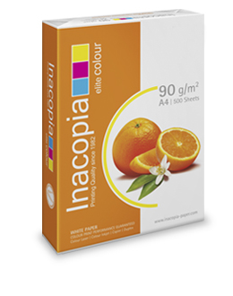 PAPEL A4 500 HOJAS 90 GRAMOS INACOPIA ELITE COLOUR PLUS