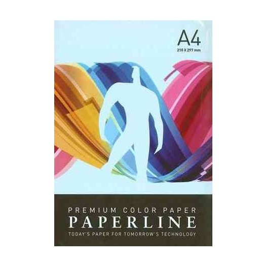 PAPEL COLOR A4 AZUL CLARO PAQUETE 500 HOJAS