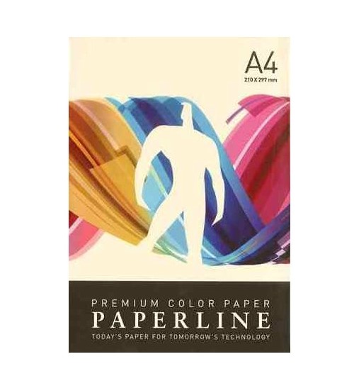 PAPEL COLOR A4 CREMA PAQUETE 500 HOJAS