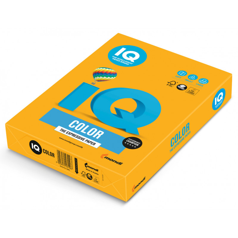 PAPEL COLOR A4 ORO PAQUETE 500 HOJAS REF DOHE: ALBARICOQUE 30214/30202