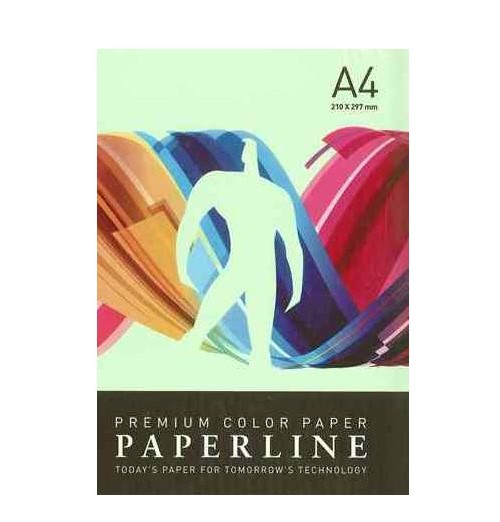 PAPEL COLOR A4 VERDE CLARO 500 HOJAS 80GRAMOS