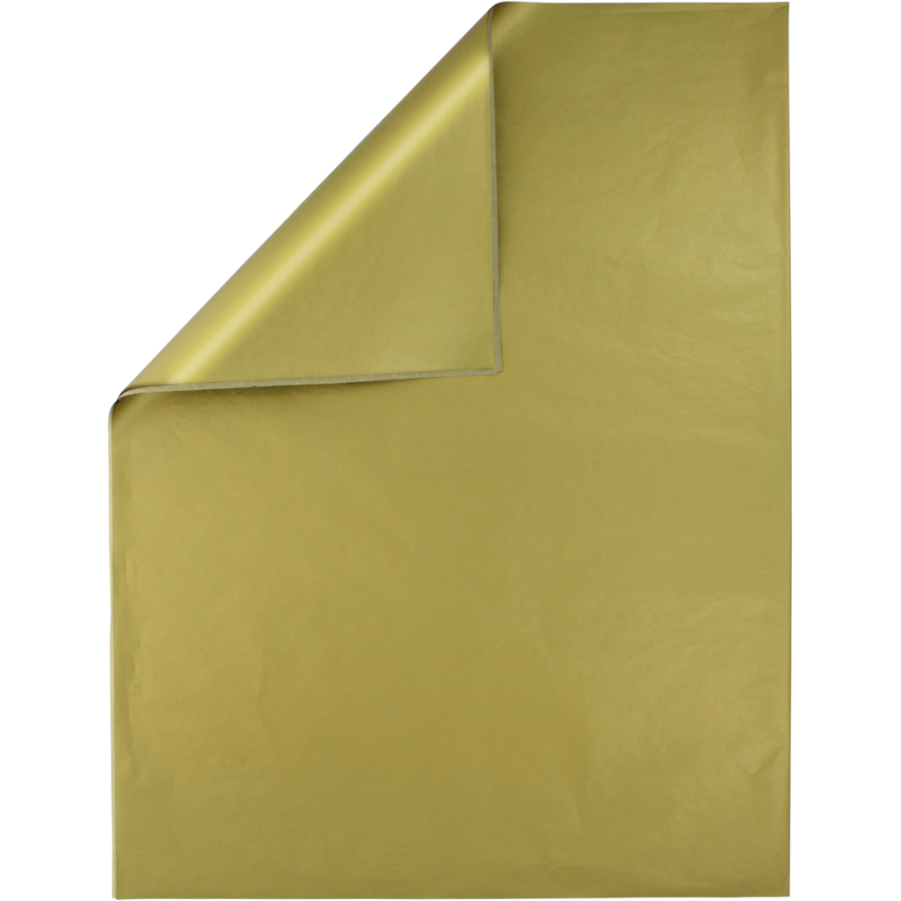 PAPEL SEDA METALIZADO ORO PACK DE 10 HOJAS REF: GRAFOPLAS 68000465