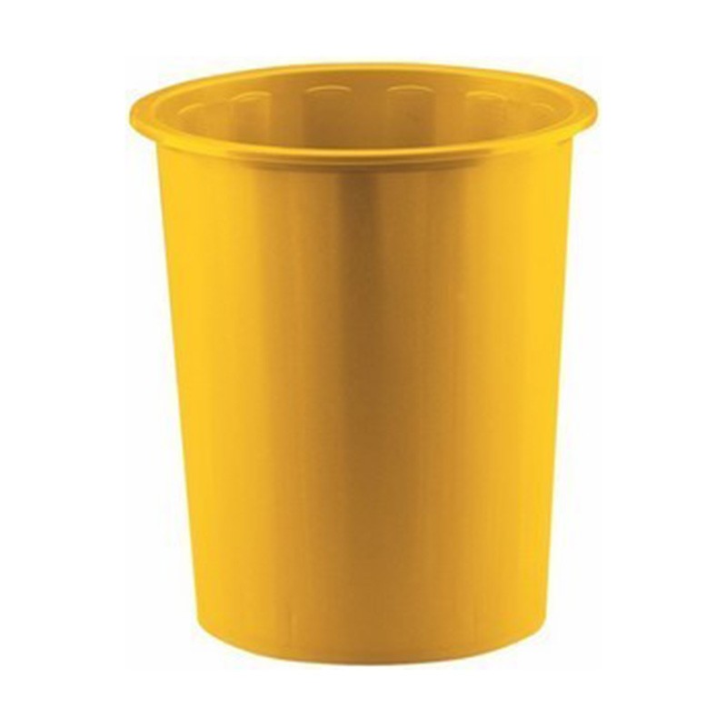 PAPELERA PLASTICO 14L. AMARILLO FAIBO REF. 305-05