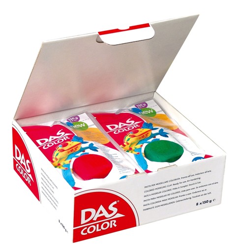 PASTA MODELAR DAS COLOR ROSA 100 GR REF. 387409