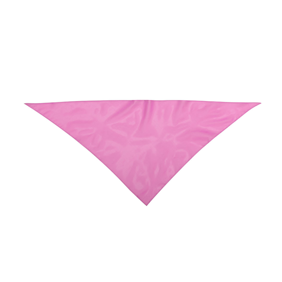 PAÑUELO ***ROSA*** TAMAÑO GRANDE 100X70CM DISEÑO TRIANGULAR POLIESTER