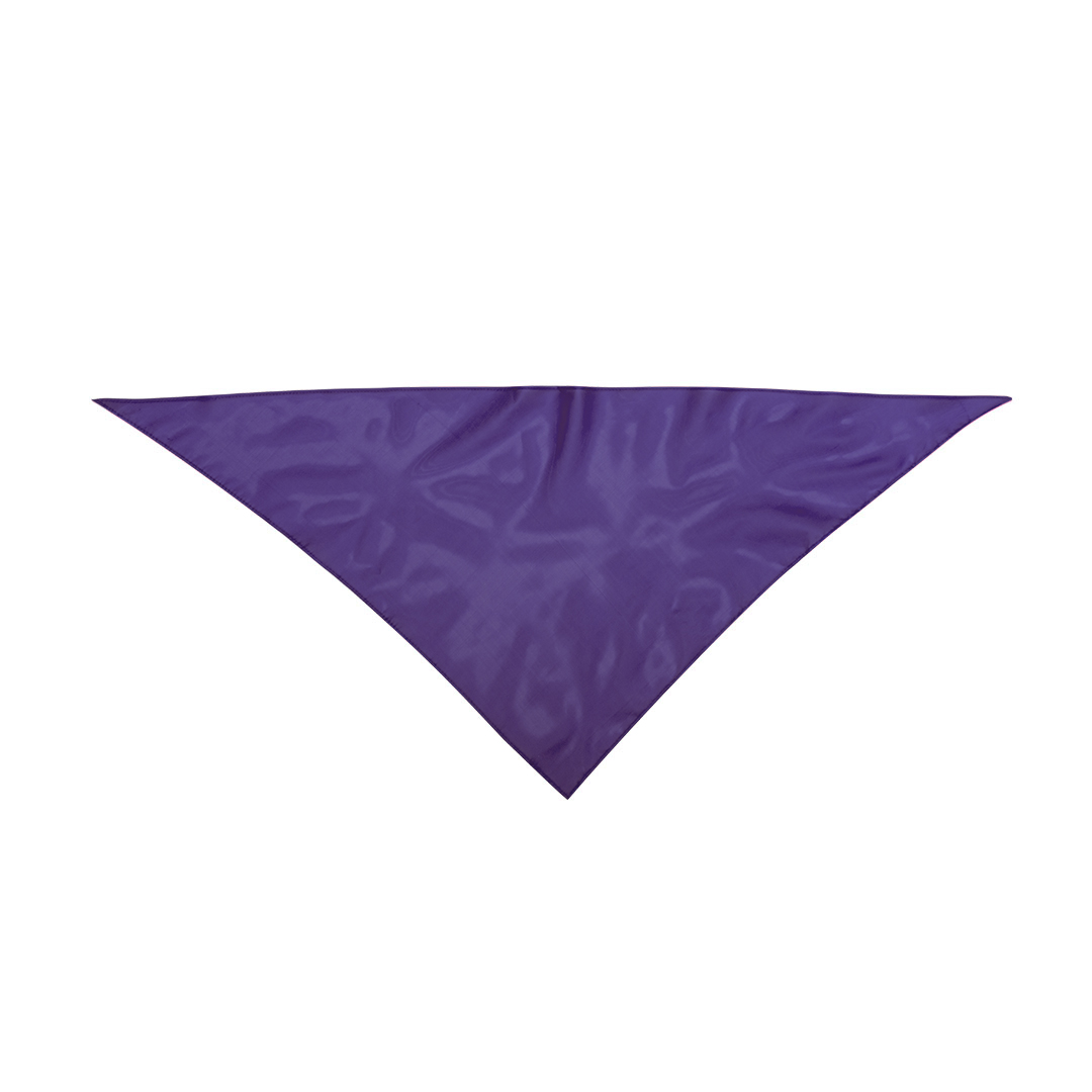 PAÑUELO ***VIOLETA*** TAMAÑO GRANDE 100X70CM DISEÑO TRIANGULAR POLIESTER