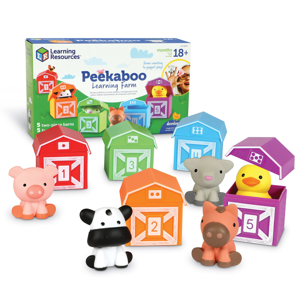 PEEKABOO LEARNING FARM FALOMIR