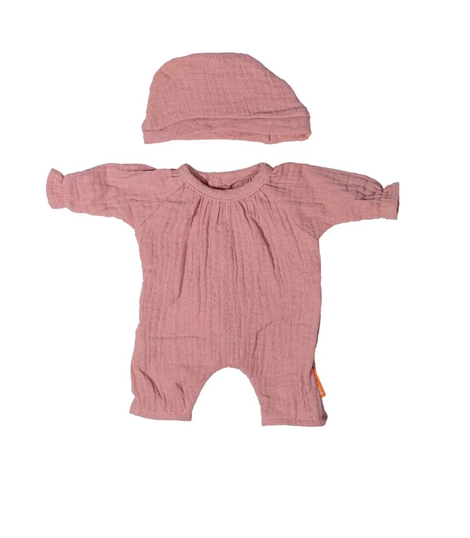 PIJAMA CON GORRO PARA MUÑECOS 32CM