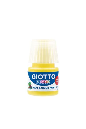 PINTURA ACRILICA GIOTTO AMARILLO 25ML REF. 538102