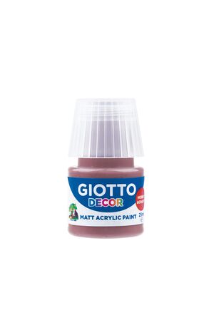 PINTURA ACRILICA GIOTTO MARRÓN 25ML REF. 538122