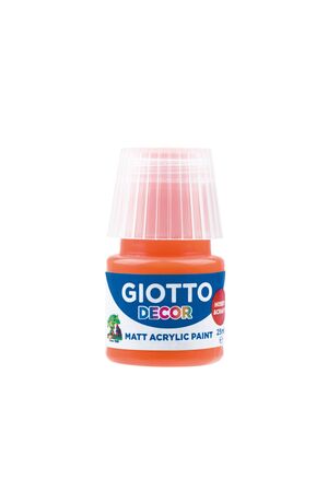 PINTURA ACRILICA GIOTTO NARANJA 25ML REF. 538105