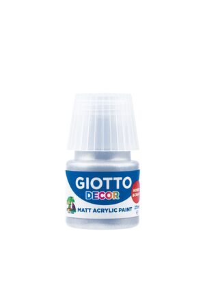 PINTURA ACRILICA GIOTTO PLATA 25ML REF. 538150