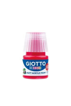 PINTURA ACRILICA GIOTTO ROJO 25ML REF. 538108