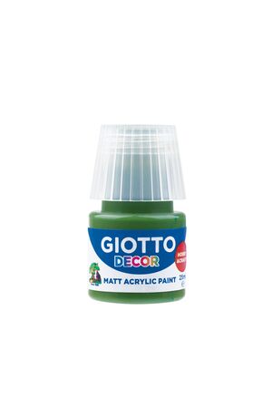 PINTURA ACRILICA GIOTTO VERDE OSCURO 25ML REF. 538114