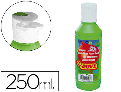 PINTURA ACRILICA PLASTICA JOVI 250ML VERDE REF. 68017