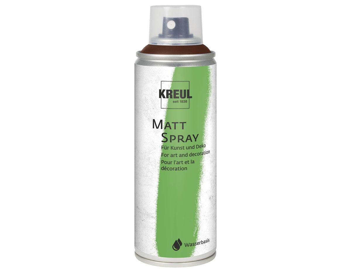 PINTURA EN SPRAY A BASE DE AGUA DE 200ML COLOR MARRON REF: K76325