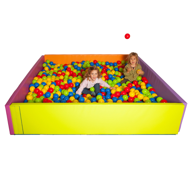 PISCINA BOLAS PLEGABLE PSICO-MOTRICIDAD DE 200X200X40X5CM REF: 104C