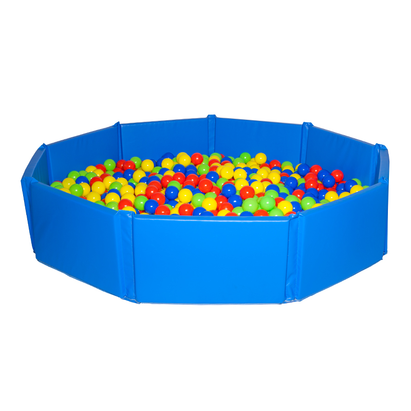 PISCINA DE BOLAS REDONDA PLEGABLE PSICOMOTRICIDAD 160X40 CM REF 104P