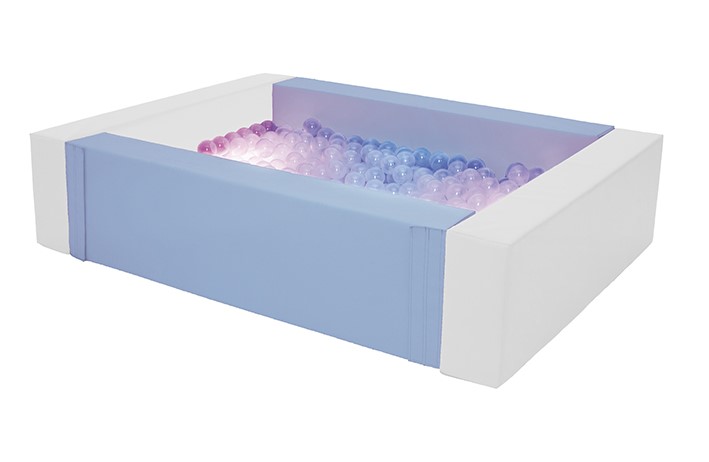 PISCINA DE BOLAS SENSORIAL CON LUZ DE 200X200X45CM