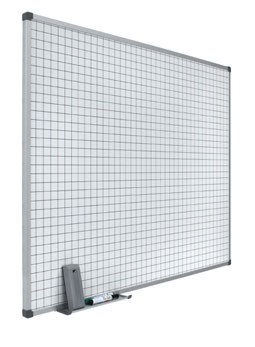 PIZARRA BLANCA PENTAGRAMA MARCO ALUMINIO 122X150CM REF. 11P-4
