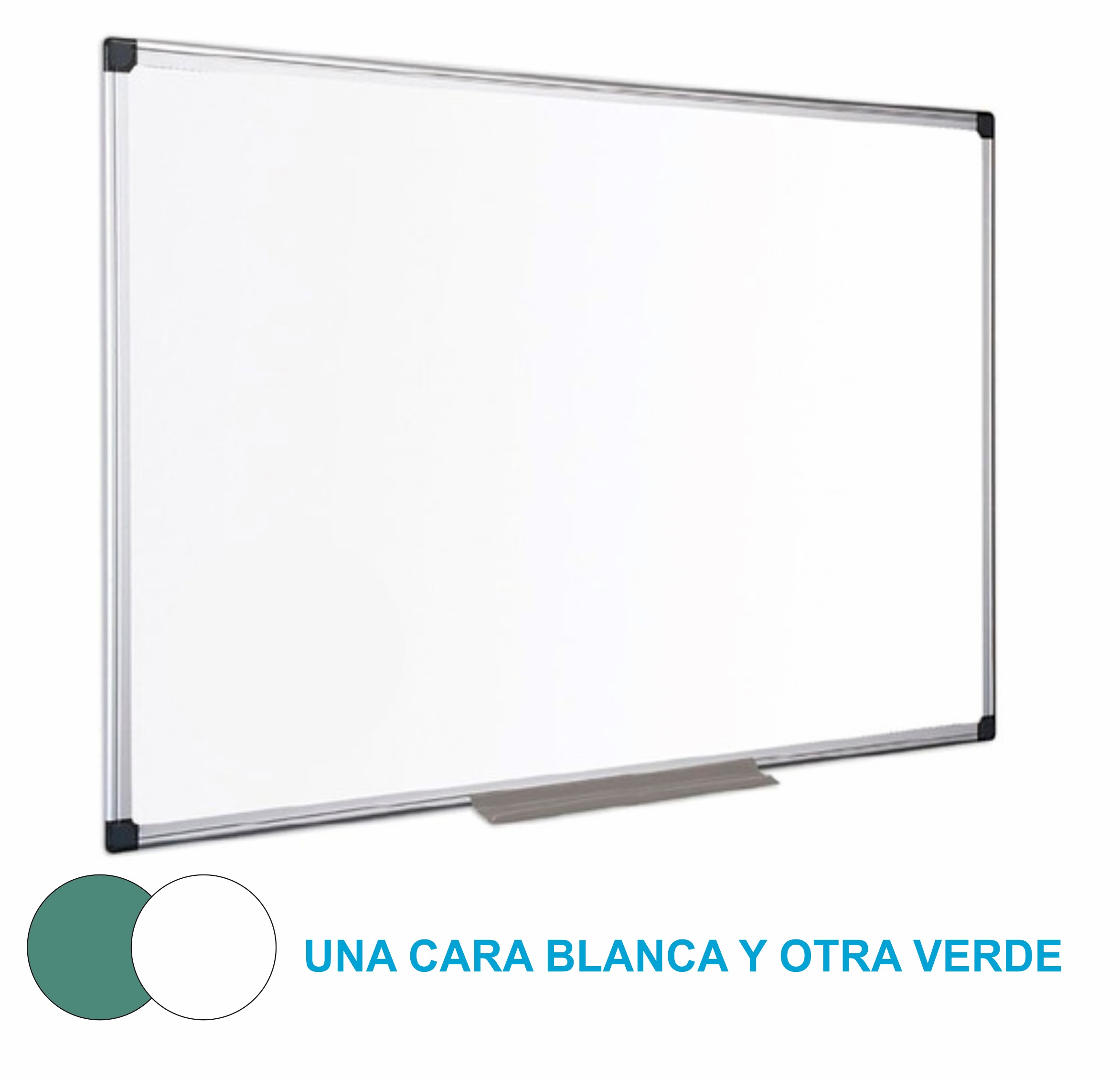 PIZARRA ESTRATIFICADA A DOS CARAS VERDE/BLANCA DE 122X200CM REF: 11V-5ESP