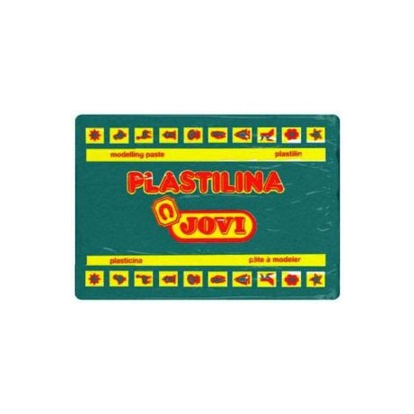 PLASTILINA JOVI 350G VERDE OSCURO   72-11