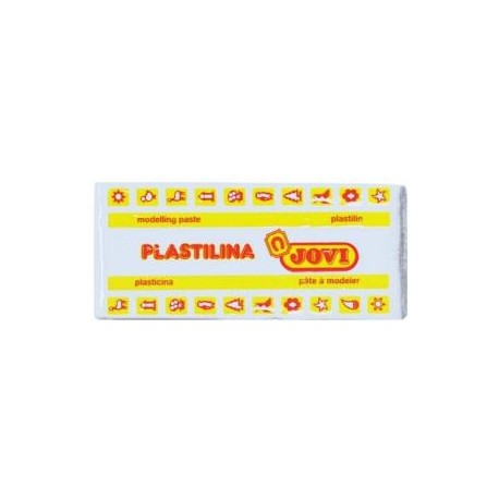 PLASTILINA PARA LIBRERIAS JOVI ***DE 150 GRAMOS*** BLANCO REF. 71/01